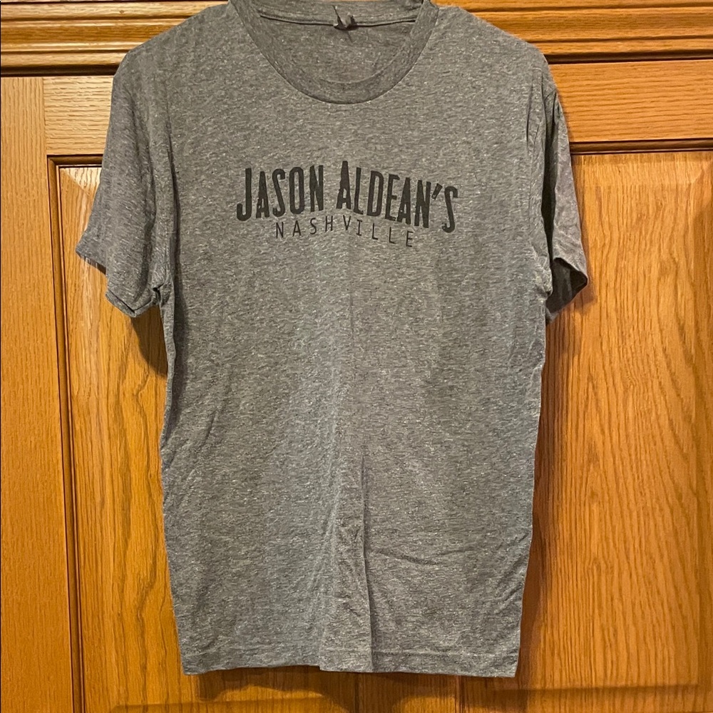 Gray Jason Aldean's Nashville Men's Short Sleeve Tee